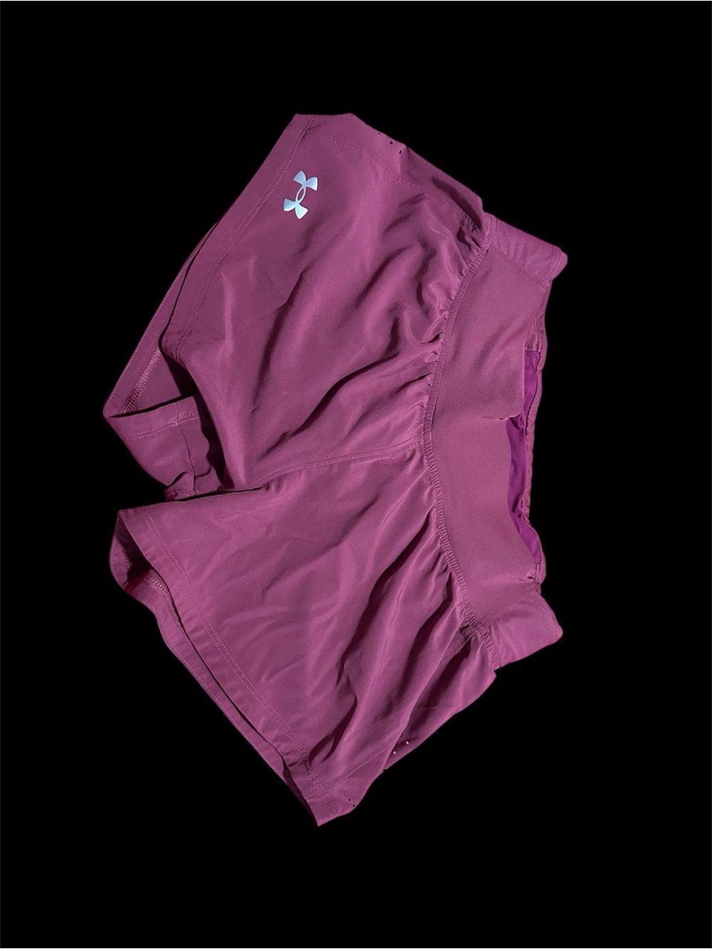 Under Armour Magenta Running Shorts